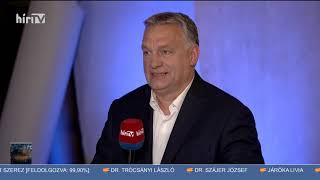 Exkluzív interjú Orbán Viktorral az EP-választási győzelem után - HÍR TV