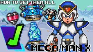 The DEFINITIVE Guide to Mega Man X1  All Items & Upgrades Least Backtracking