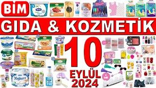 BİM GIDA VE KOZMETİK ÜRÜNLER BU SALI  BİM AKTÜEL BU HAFTA 10 EYLÜL 2024 BİM KATALOĞU  BİM İNDİRİM