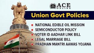 UNION GOVERNMENT POLICIES  Group 1234 SIPCAEAEE  ACE Engineering Academy and ACE Online