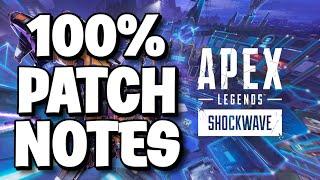 100% Patch Notes Apex Legends Season 22