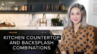 Timeless Kitchen Trends- BEST Countertop and Backsplash Combinations