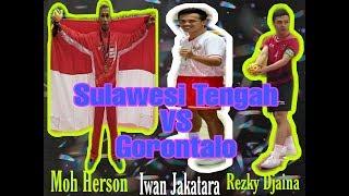 Prapon Sepak Takraw Wilayah IV Tahun 2019 Sulawesi Tengah VS Gorontalo