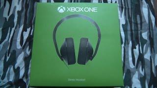 Стерео Гарнитура Xbox One. Распаковка Обзор Тест микрофона.