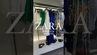 ZARA  summer collection 2024AUGUST