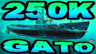 GATO drückt 250K *BAAALLAANCEEE* Sub-Club ️ in World of Warships  Uboot Submarine