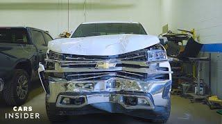 How Wrecked Cars Are Repaired  Cars Insider