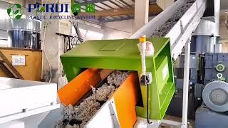 Pelletizing machine for pp woven big bag with output 500kgh