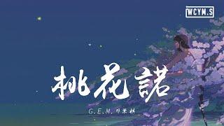G.E.M.邓紫棋 - 桃花诺【動態歌詞Lyrics Video】