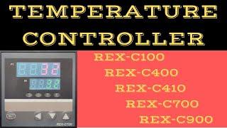 REX Series Temperature Controller  REX C700  How Temperature Controller Works  Digital Controller