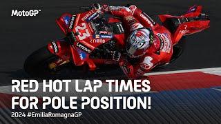 The INTENSE last 5 mins of MotoGP™ Q2   2024 #EmiliaRomagnaGP