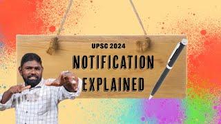 UPSC 2024 Notification Explained in Tamil - Age Limit - No of Attempts - OBC  Iyachamy Academy