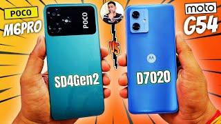 Moto G54 Vs POCO M6 Pro Speed Test  Dimensity 7020 Vs SD 4 Gen 2  Atul Tech Bazaar