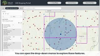 SRAP GIS How to use the Near Me function