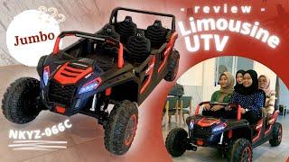 Review Mobil Aki Anak Limousine UTV NKYZ 066C 24V nkyz-066c #mainan #mobilakilimousine #mobilaki