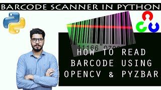 How To Read And Decode Barcode Using OpenCV And pyZbar In Python