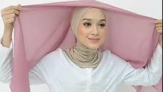 8 TUTORIAL  TERBARU 2019  CARA MUDAH HIJAB SEGI EMPAT CANTIK