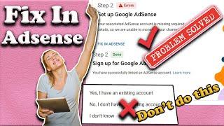 Fix In AdSense Error Problem Solve 2023  Missing Payment Details AdSense Account Was Disapproved