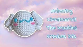 Unboxing Cinnamoroll x The Woolbles Crochet Kit  #crochet #asmr #cinnamoroll #unboxing