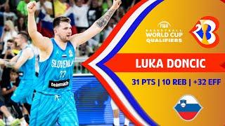 Luka Doncic is unstoppable  31 PTS  10 REB  +32 EFF  #FIBAWC 2023 Qualifiers