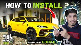 How to Install Lamborghini Urus in GTA V  PC Mods Beginner Car Modding Tutorial  SUV MOD  2024