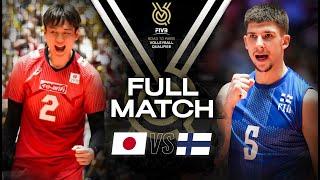  JPN vs  FIN - Paris 2024 Olympic Qualification Tournament  Full Match - Volleyball