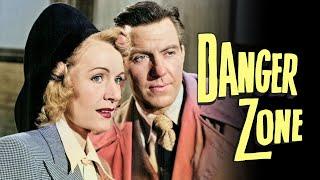 Danger Zone 1951 CrimeNoir  Hugh Beaumont Edward Brophy