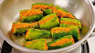 भरवां करेला ऐसे बनाएंगे तो सब खाएंगे  Stuffed Karela Recipe  Bharwa Karela Recipe  Kabitaskitchen