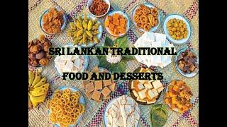 Sri Lankan traditional sweets and desserts