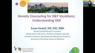 Susan Howell - Understanding Trisomy X 2023