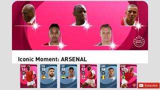 Iconic Moment Arsenal Pack Opening PES 2021 Mobile 91621