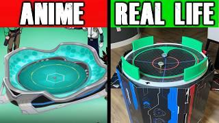 I Made an Anime Beyblade X Stadium IN REAL LIFE