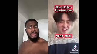 Black person speaking Japanese meme