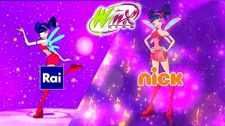 Winx Club-Rai VS. Nick CharmixMagic Winx Transformation Comparisonwith DiasproHD