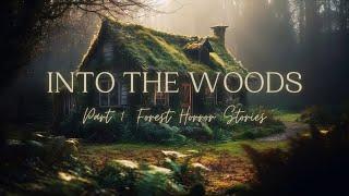 Into the Woods  Part 1  Forest Stories  TRUE Scary Stories in the Rain