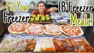 18 Easy Freezer Meals  How To MASSIVE Meal Prep  TASTY Make-Ahead Dinner Recipes  Julia Pacheco