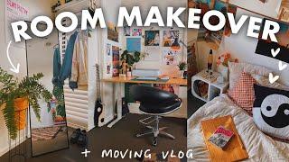 room makeover + moving  pinterest inspired - cosy & minimal 🪴 ‍⬛ 