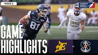 Fehervar Enthroners @ Milano Seamen - Highlights  Week 6