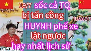 sốc cả TQ  bị tấn công HUYNH phế xe lật ngược hay nhất lịch sử