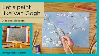 Tutorials  Lets Paint Like Van Gogh  Almond Blossom