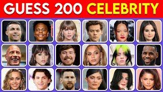 Guess The Celebrity In 3 Seconds  200 Most Famous People In The World