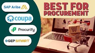 Which is the Best Procurement Software? SAP Ariba GEP Smart Procurify Coupa