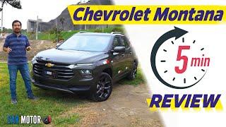 Chevrolet Montana - Review en 5 minutos⏰️ Car Motor