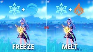 Best F2P Teams for Ayaka Melt vs Freeze Ayaka??  Genshin Impact 