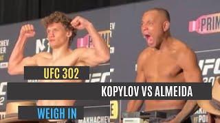 UFC 302  Roman Kopylov vs Cesar Almeida  weigh in