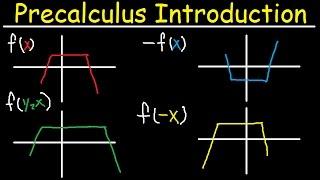 Precalculus Introduction Basic Overview Graphing Parent Functions Transformations Domain & Range