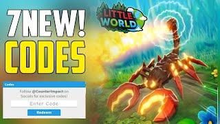 All Secret Little World Codes 2024  Codes for Little World 2024 - Roblox Code