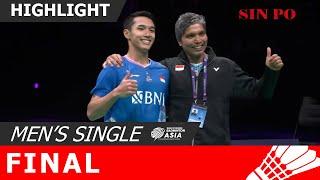 BAC 2024 MS FINAL  JONATAN CHRISTIE VS LI SHI FENG