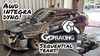 Quaife sequential into AWD integra and dyno numbers