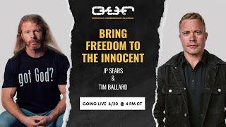 JP & Tim Ballard Live Bring Freedom to the Innocent